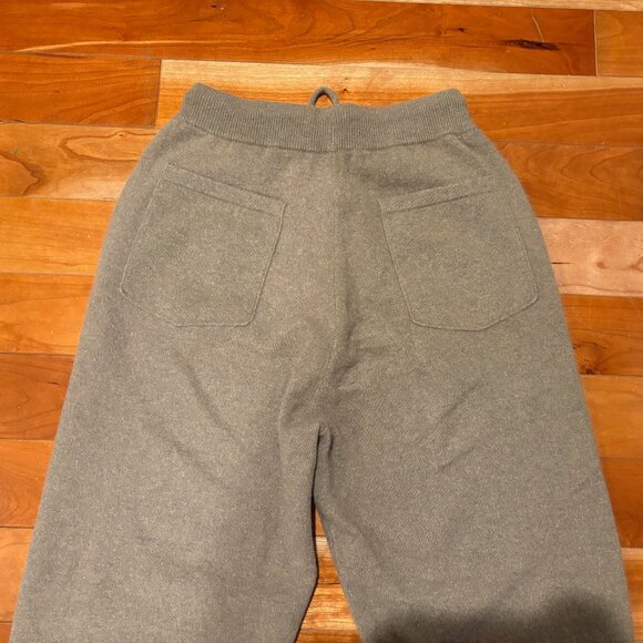 Maison de Papillon 100% Cashmere Drawstring Jogger Sweatpants Women's XS - Picture 4 of 7